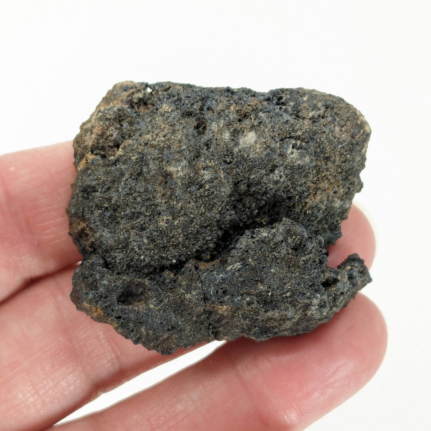 Volcanic Bomb | Lava Coated Crystal | 28.9 gr | Mortlake, Victoria, Australia