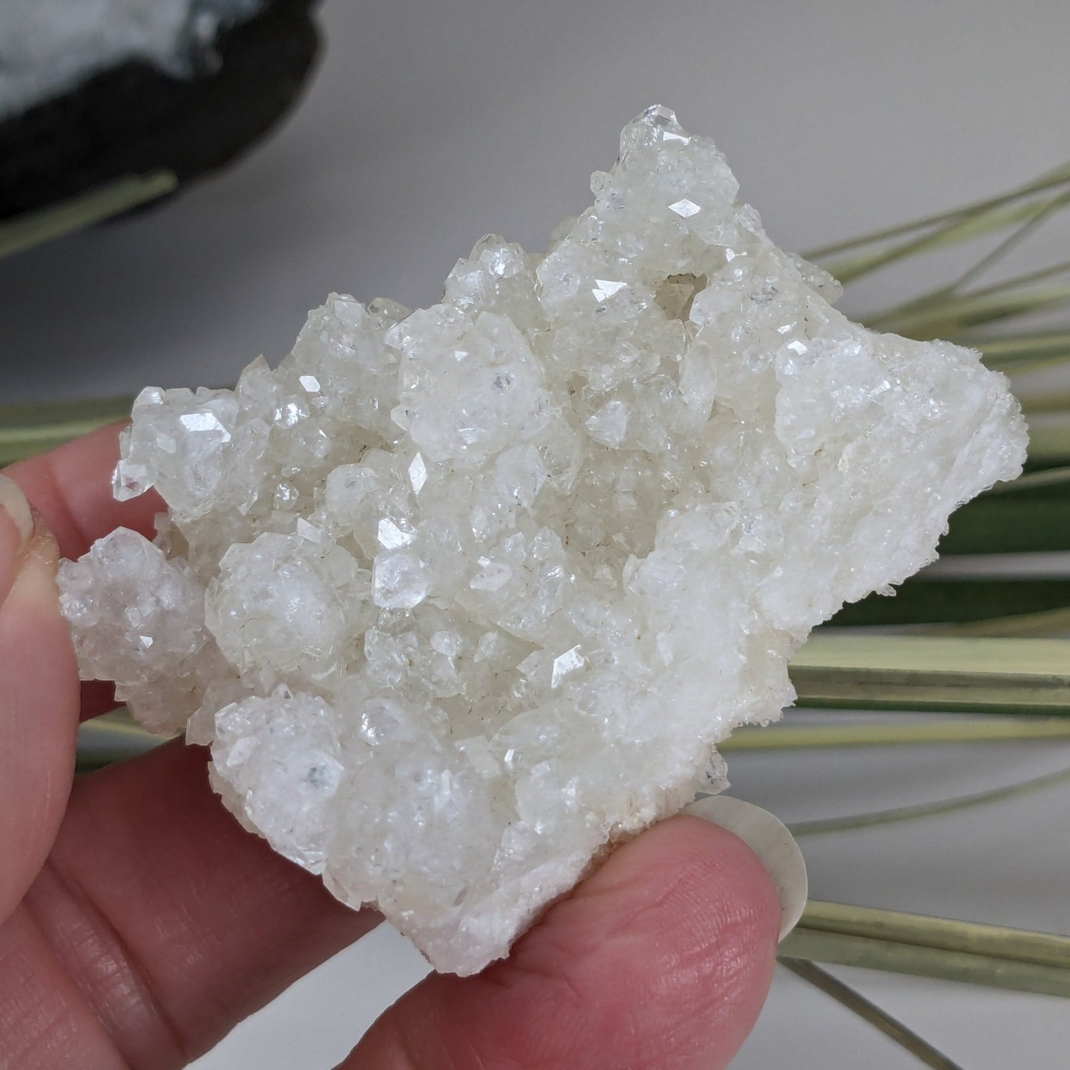Prehnite Crystal Cluster | 58 gr |  Mumbai, India