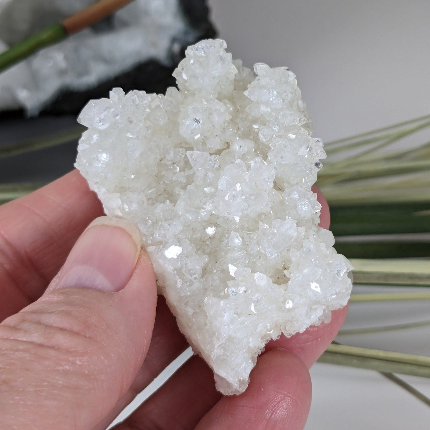 Prehnite Crystal Cluster | 58 gr |  Mumbai, India