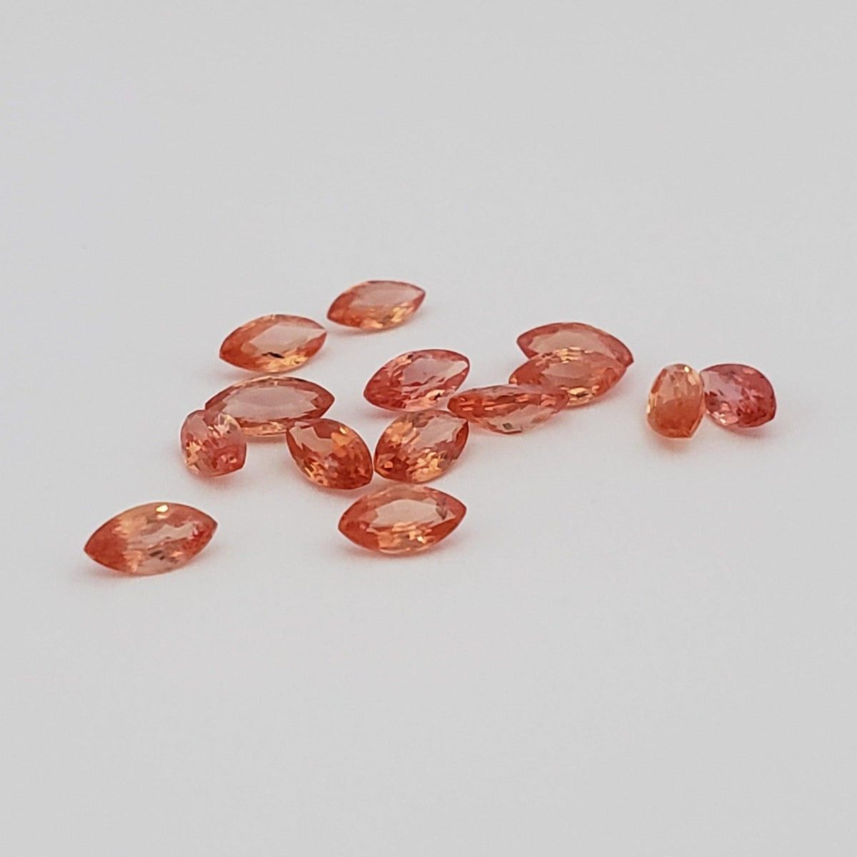  Padparadscha Sapphire | Marquise Cut | Orange Red | 4.3x2.2mm 4