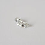  Pair of Zircon Gemstones | Marquise Cut | White | 7.5x3.6mm 1
