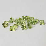  Peridot | Square Cut | 4mm SO24 1