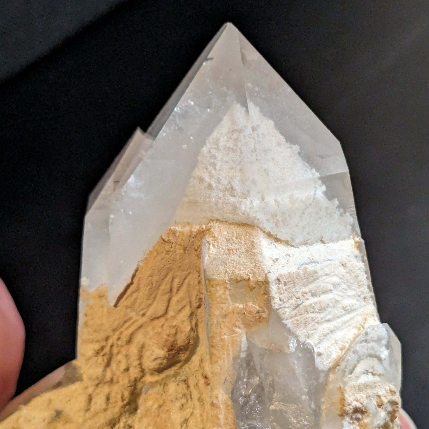  Phantom Quartz | Clear Crystal Point | 498 gr | China 