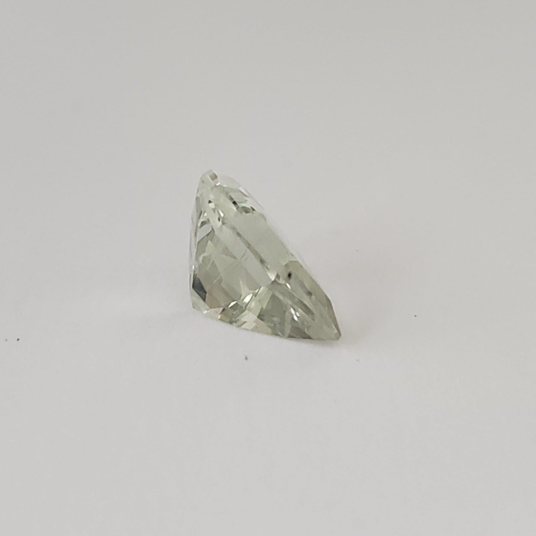  Prasiolite | Green Amethyst | Kite Shape Cut | Light Green | 13.7x12mm 4.7ct 4