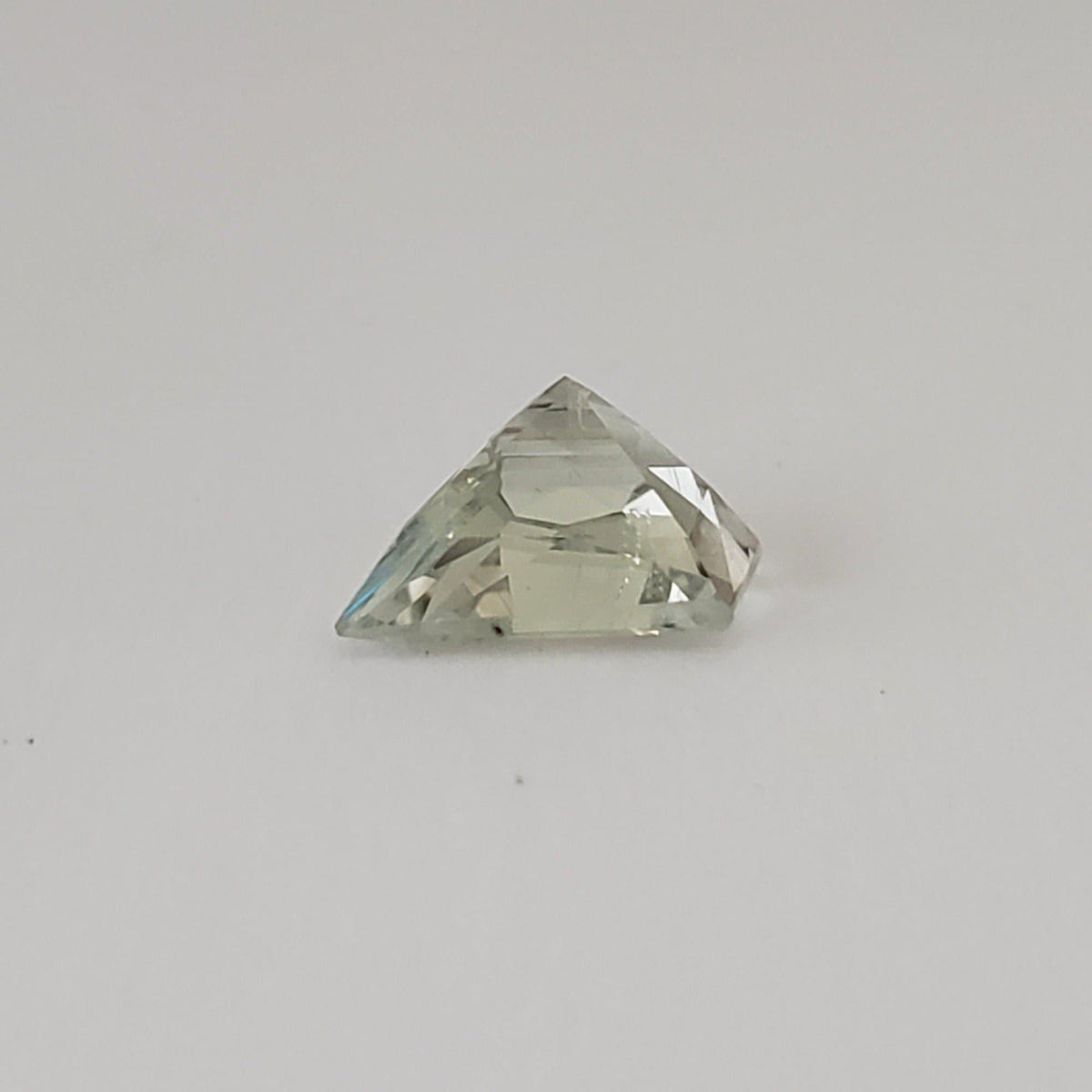  Prasiolite | Green Amethyst | Kite Shape Cut | Light Green | 13.7x12mm 4.7ct 5