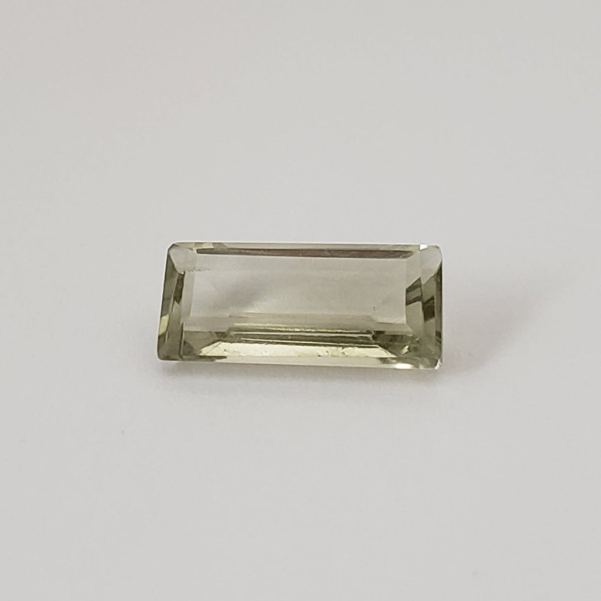  Prasiolite | Green Amethyst | Octagon Cut | Light Green | 14x7mm 3.85ct | SO24 