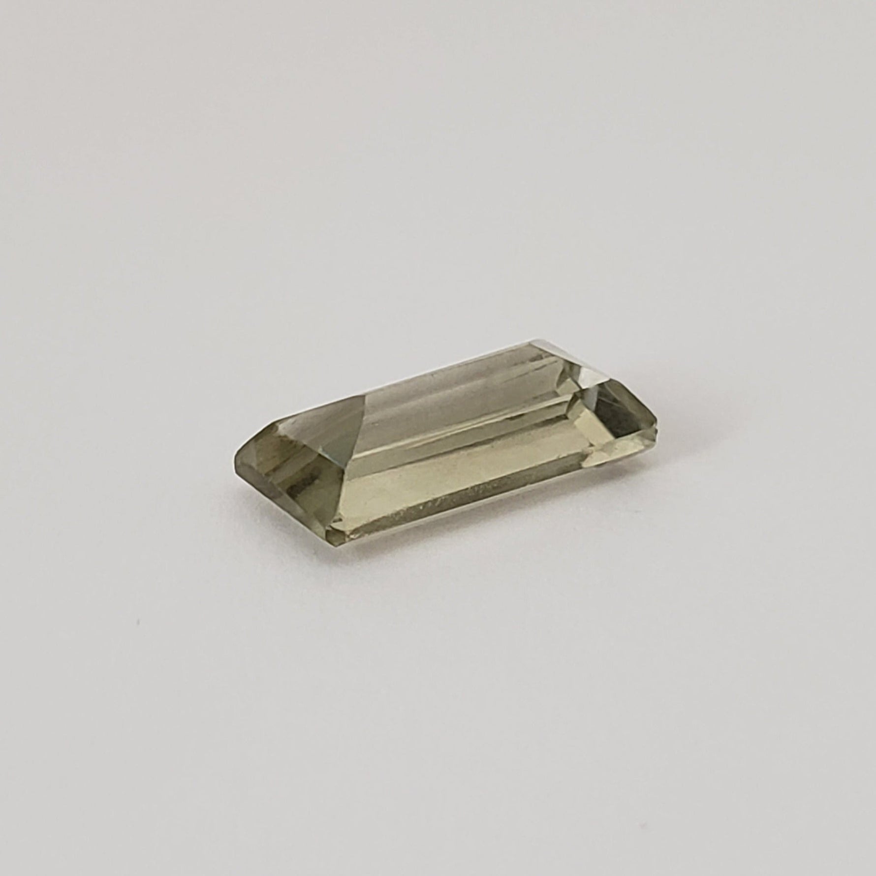  Prasiolite | Green Amethyst | Octagon Cut | Light Green | 14x7mm 3.85ct | SO24 6