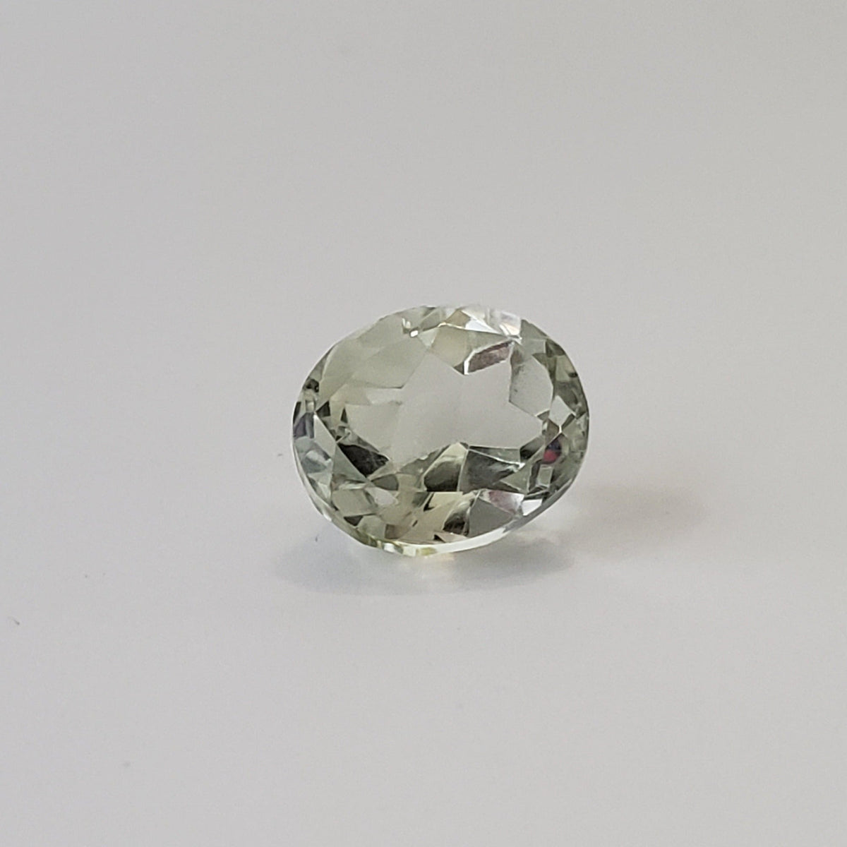  Prasiolite | Green Amethyst | Oval Cut | Light Green | 11.6x9.8mm 5.40ct | SO24 