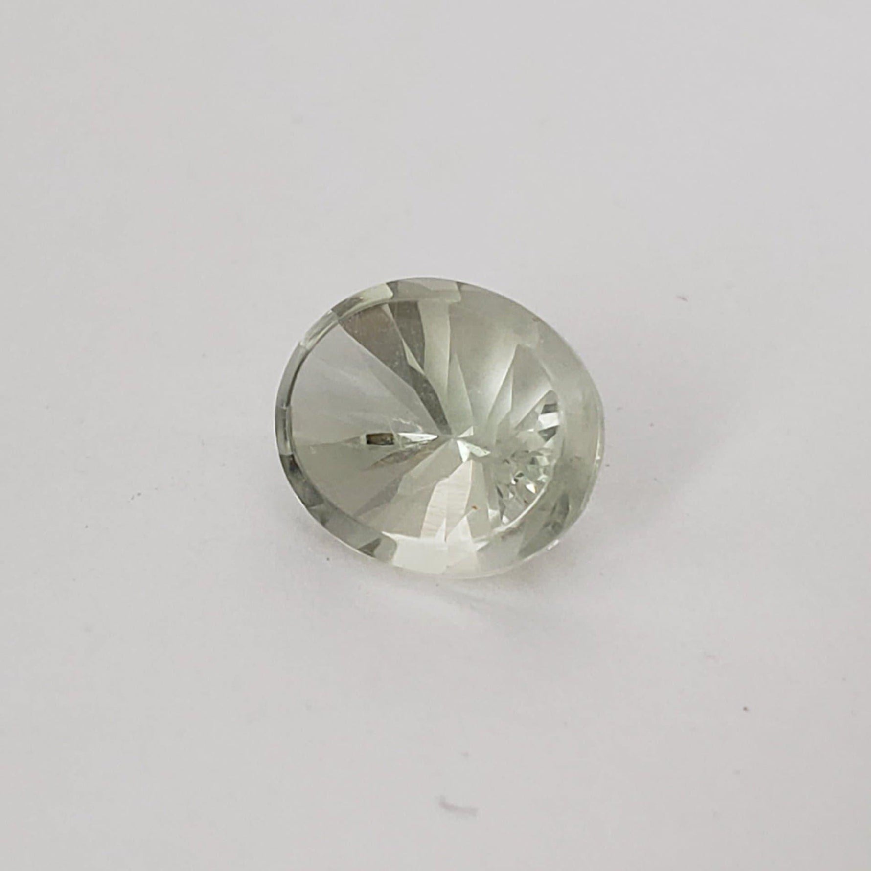 Prasiolite | Green Amethyst | Oval Cut | Light Green | 9.7x8mm 2.48ct | Brazil SO24 2