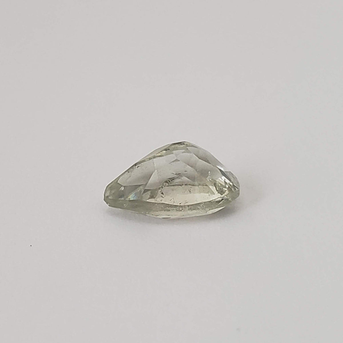  Prasiolite | Green Amethyst | Pear Shape Cut | Light Green | 11.7x7.9mm 2.9ct 5