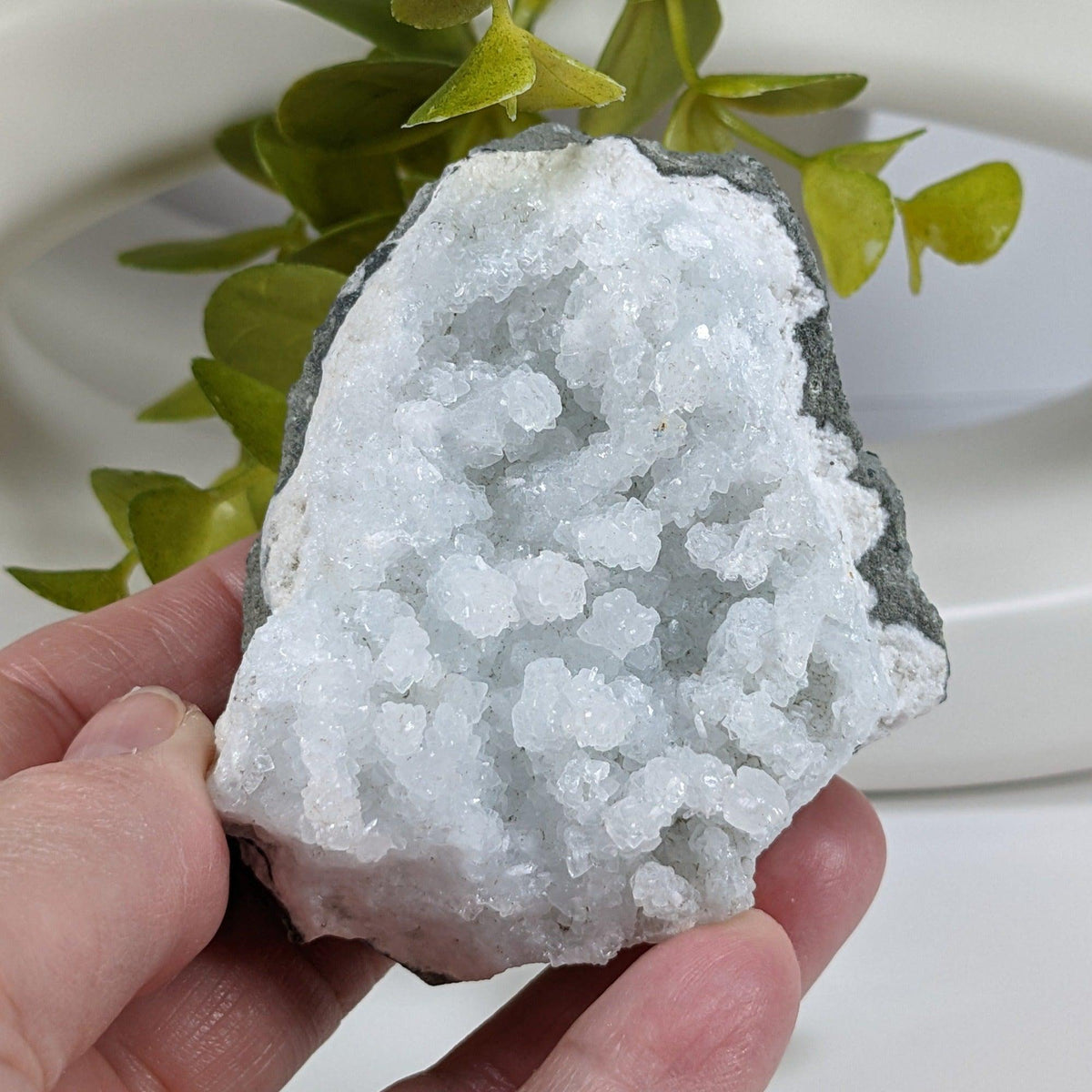  Prehnite Crystal Cluster | 191 grams | Mumbai, India 