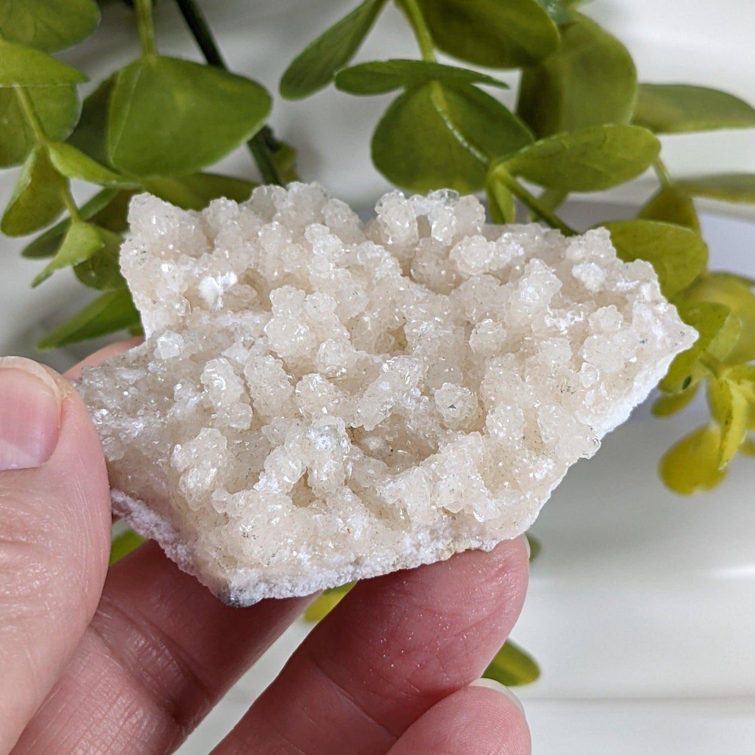  Prehnite Crystal Cluster | 67 grams | Mumbai, India 1