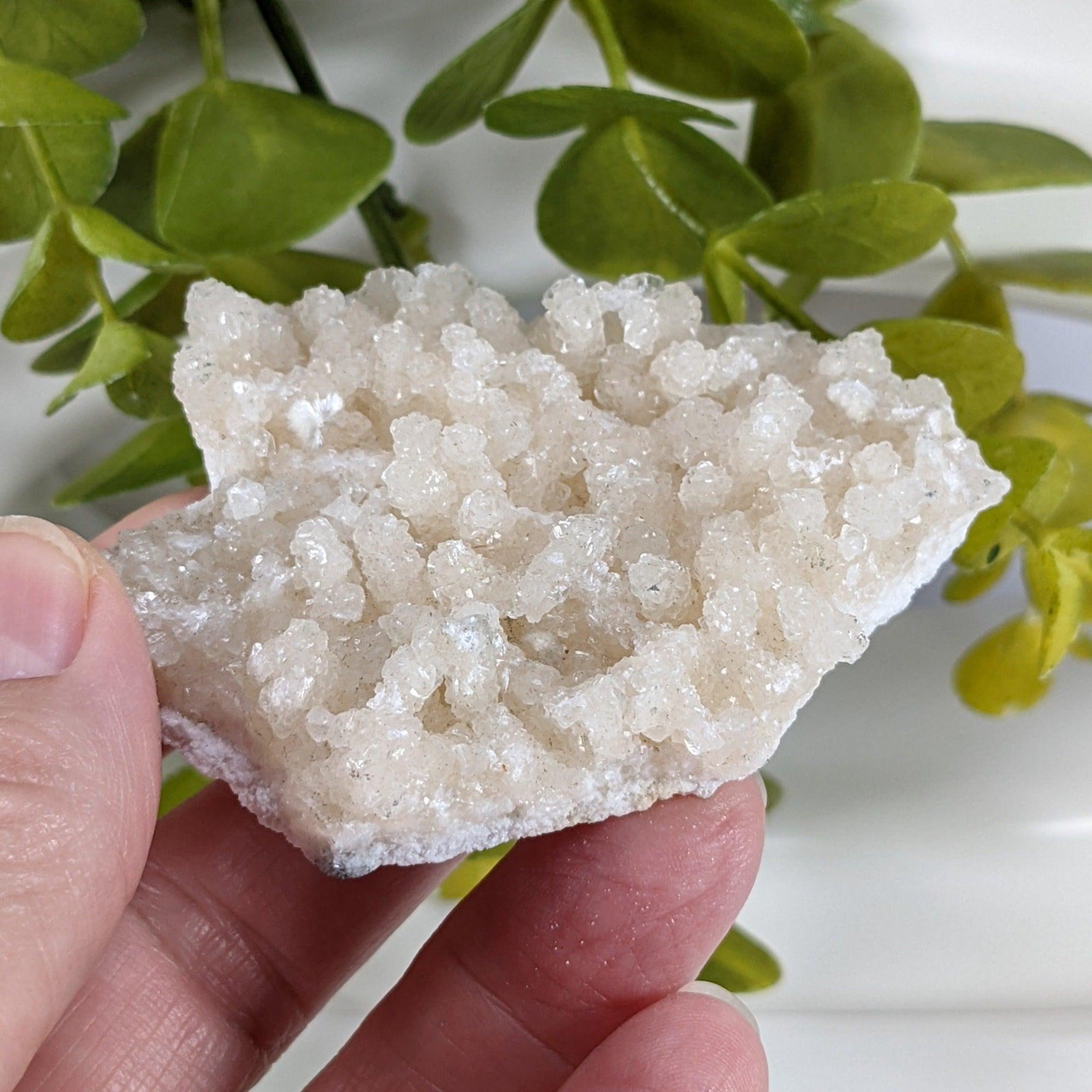  Prehnite Crystal Cluster | 67 grams | Mumbai, India 1