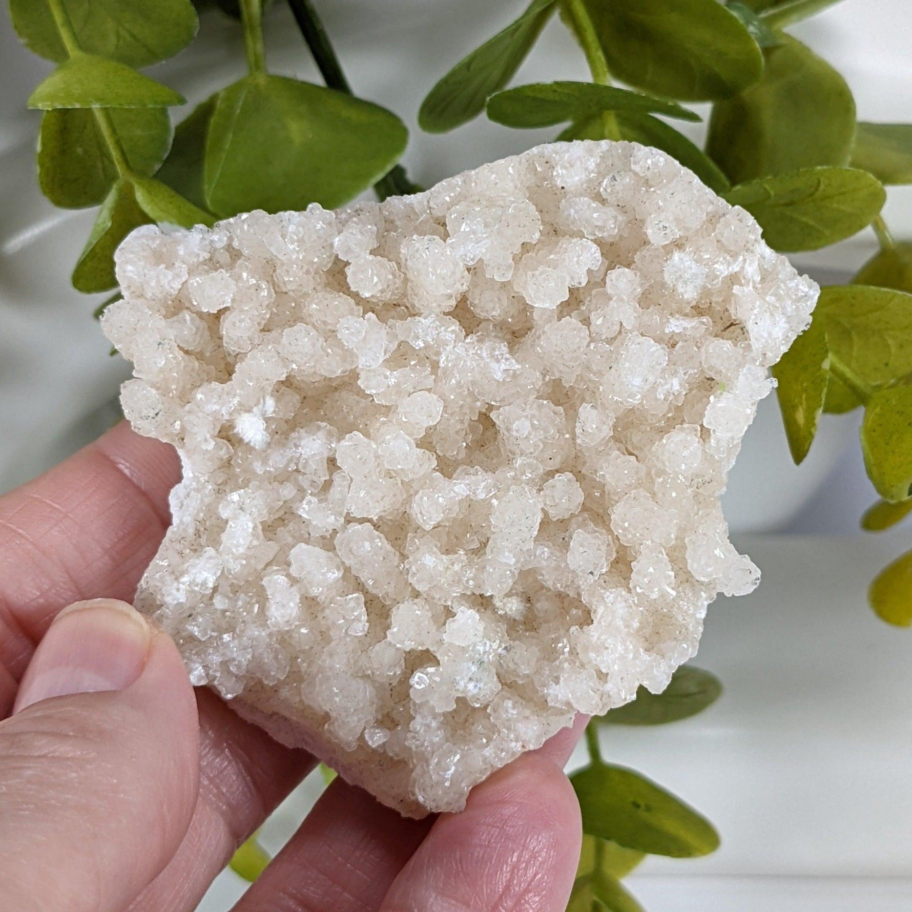  Prehnite Crystal Cluster | 67 grams | Mumbai, India 5