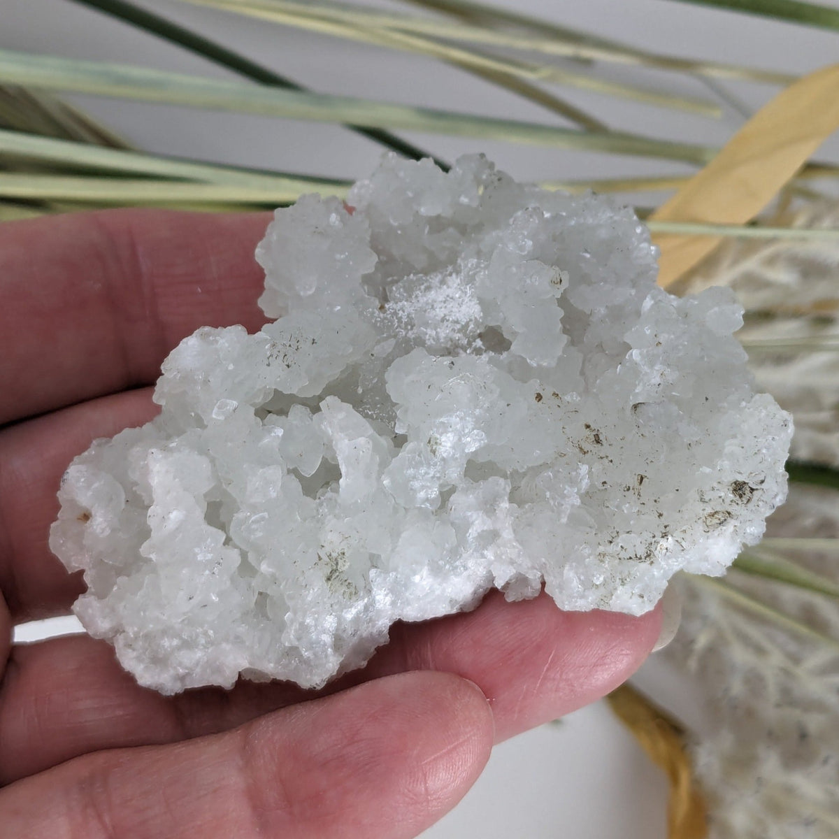  Prehnite Crystal Cluster | 74 gr | Mumbai, India 1