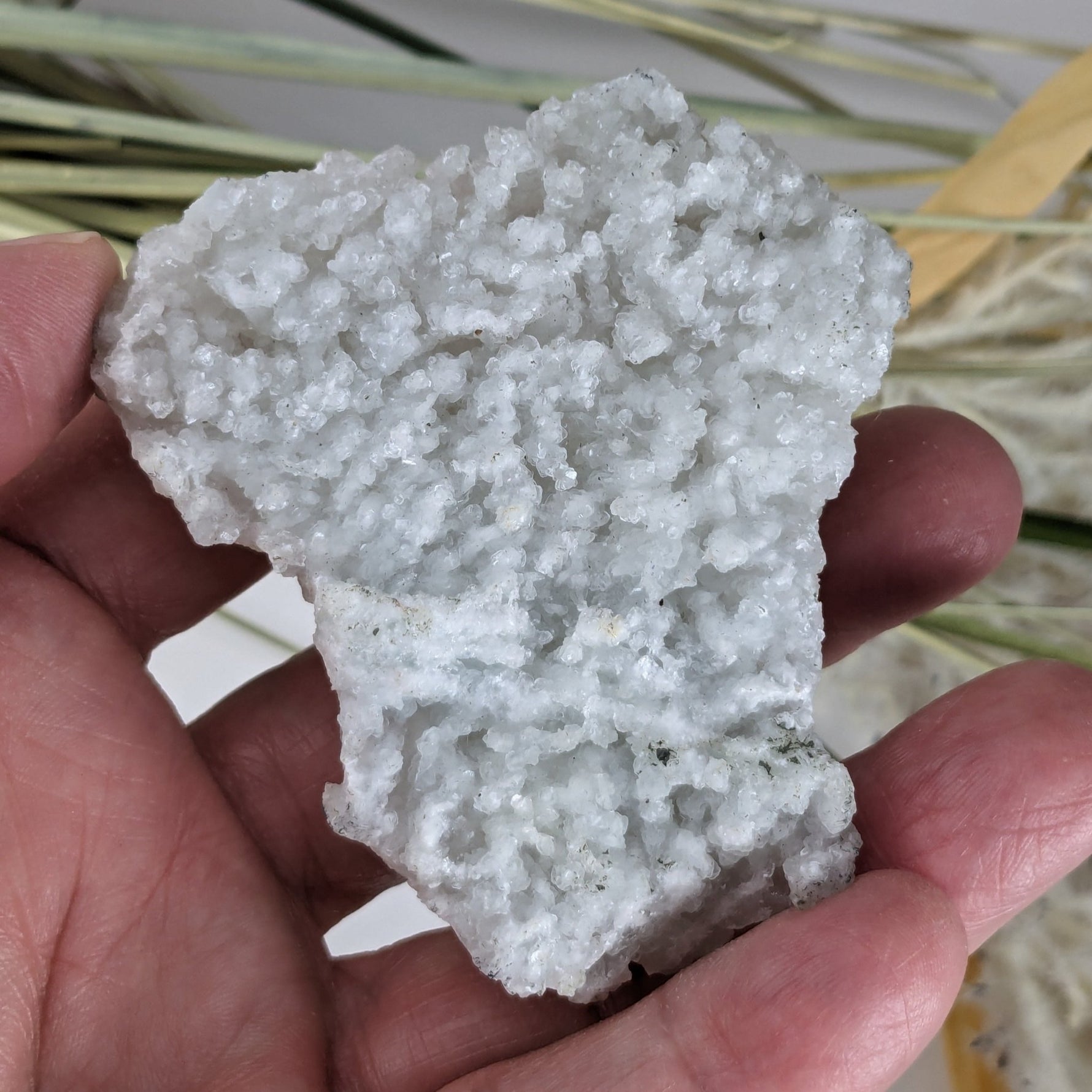  Prehnite Crystal Cluster | 74 gr | Mumbai, India 2