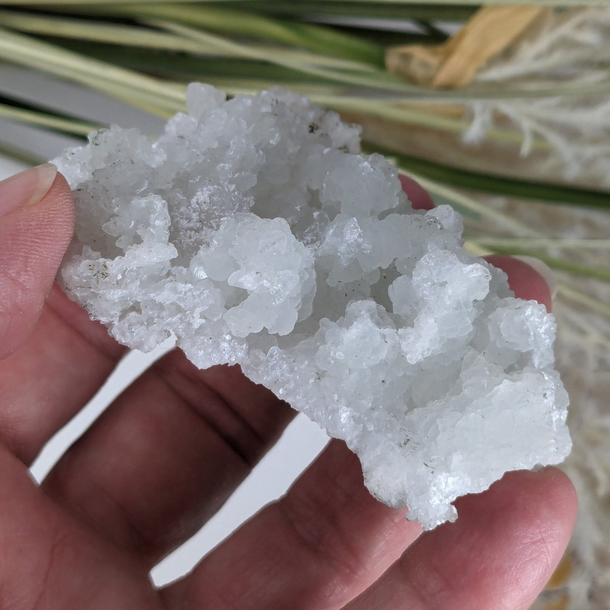  Prehnite Crystal Cluster | 74 gr | Mumbai, India 3