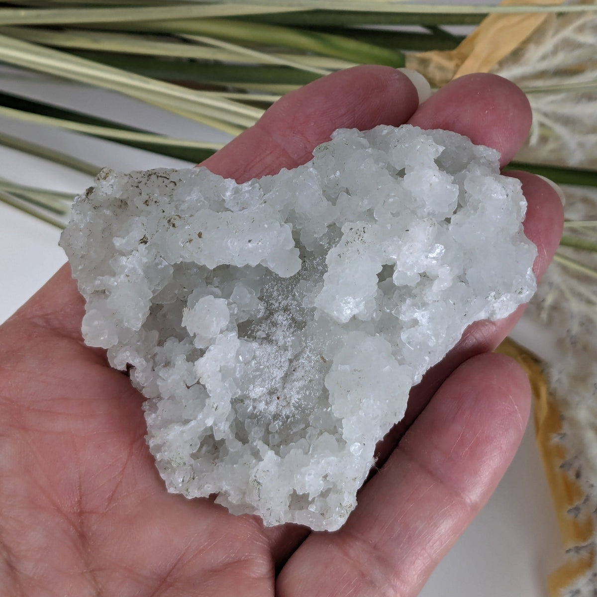  Prehnite Crystal Cluster | 74 gr | Mumbai, India 4