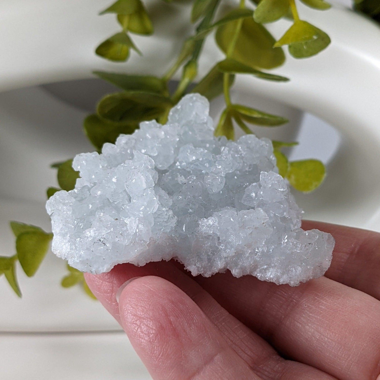  Prehnite Crystal Cluster | 75 grams | Mumbai, India 1
