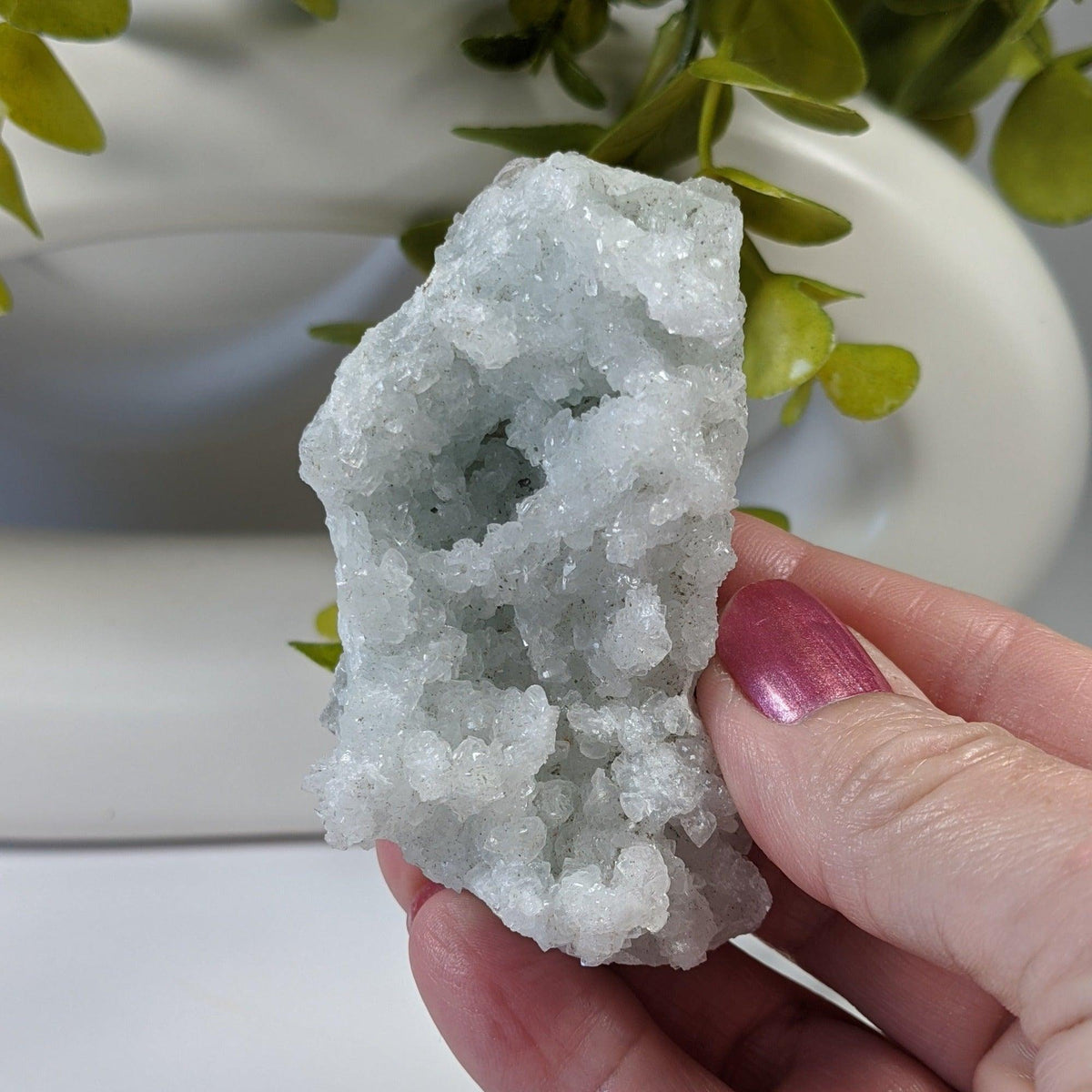  Prehnite Crystal Cluster | 94 grams | Mumbai, India 6