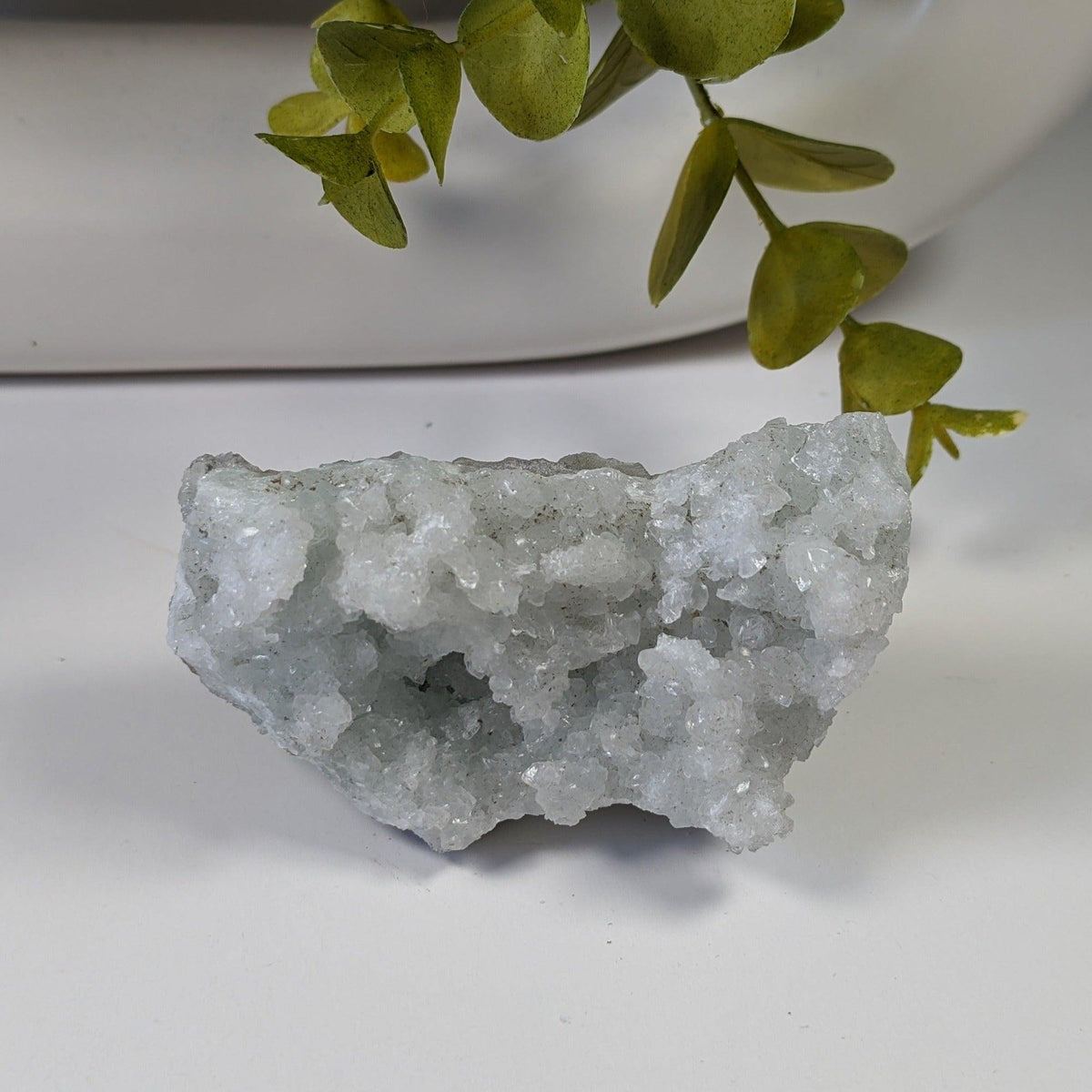  Prehnite Crystal Cluster | 94 grams | Mumbai, India 7