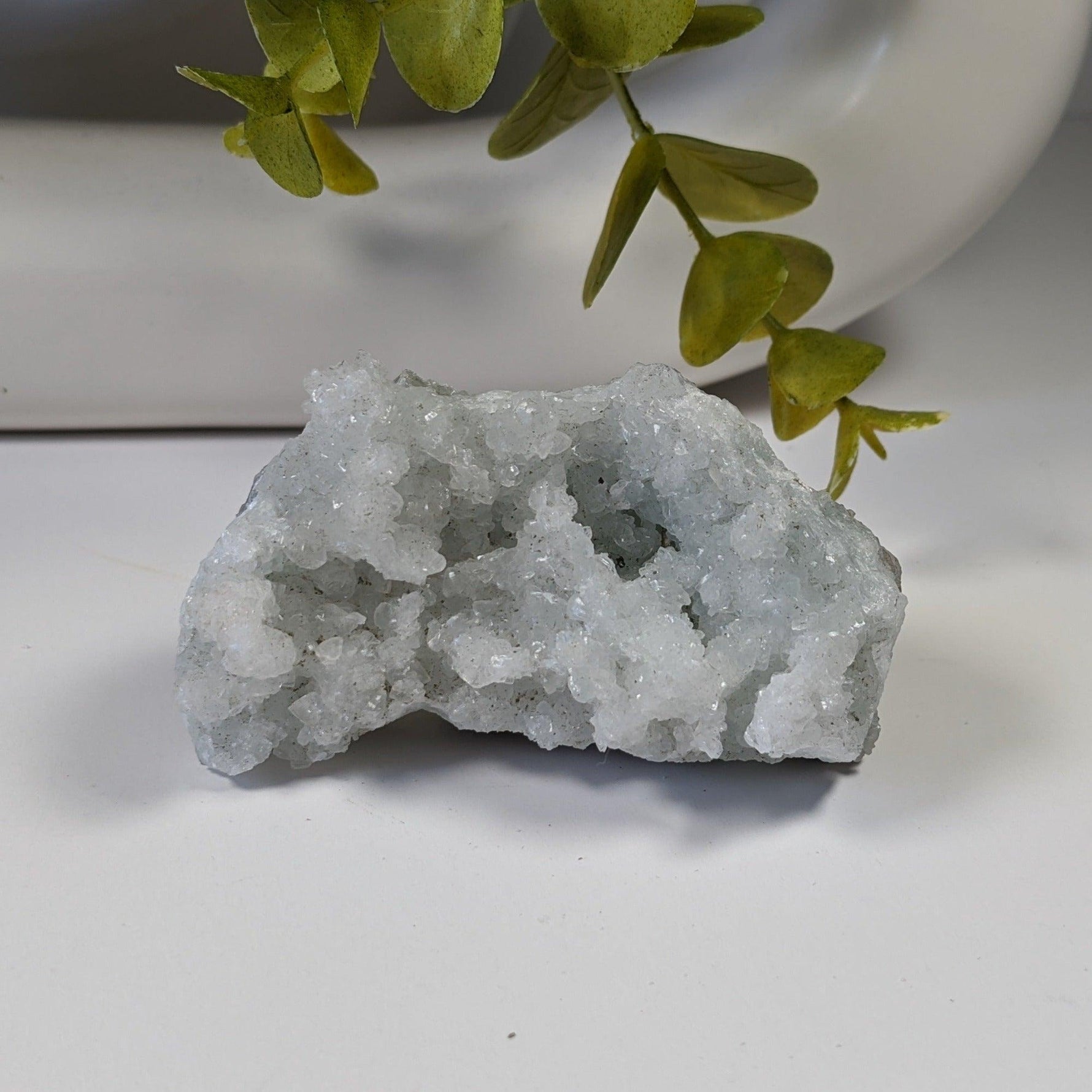  Prehnite Crystal Cluster | 94 grams | Mumbai, India 8