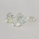  Prehnite | Pentagon Cut | Apple Green | 7mm | SO24 4
