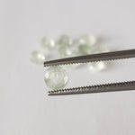  Prehnite | Round Cut | Apple Green | 4.8 mm 