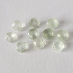  Prehnite | Round Cut | Apple Green | 4.8 mm 3