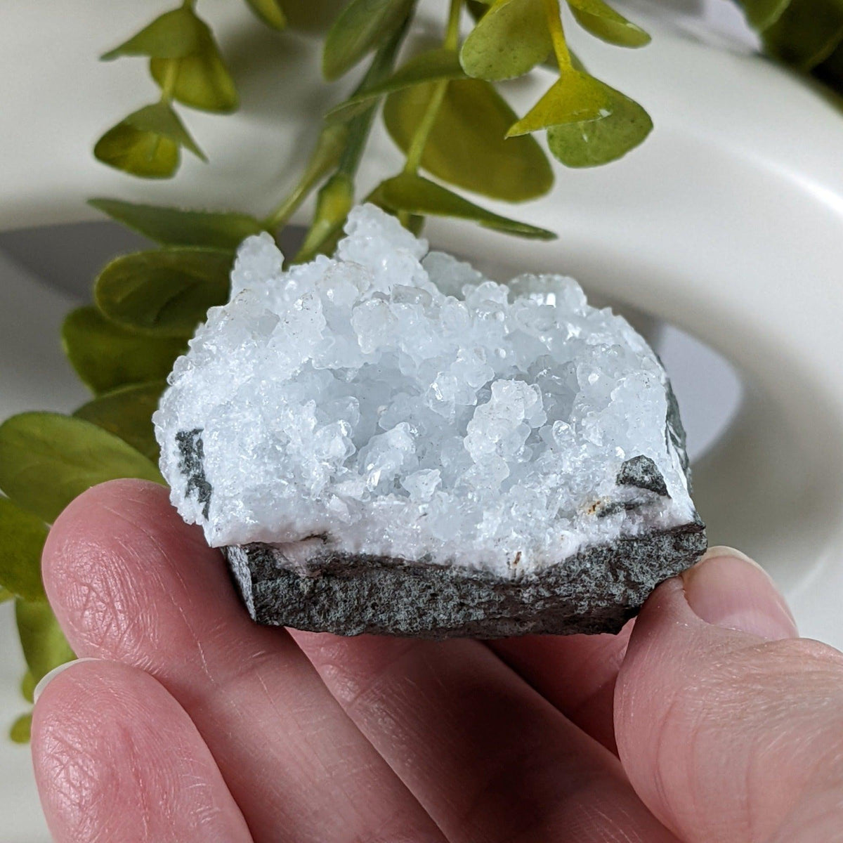  Prehnite and Apophyllite Crystal Cluster | 145 gr | Mumbai, India 2