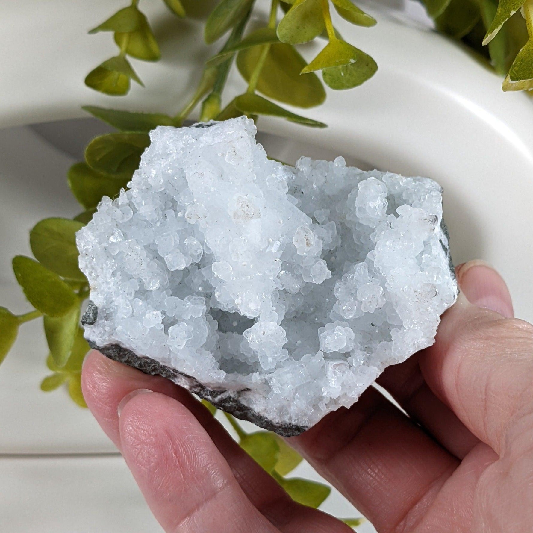  Prehnite and Apophyllite Crystal Cluster | 145 gr | Mumbai, India 5