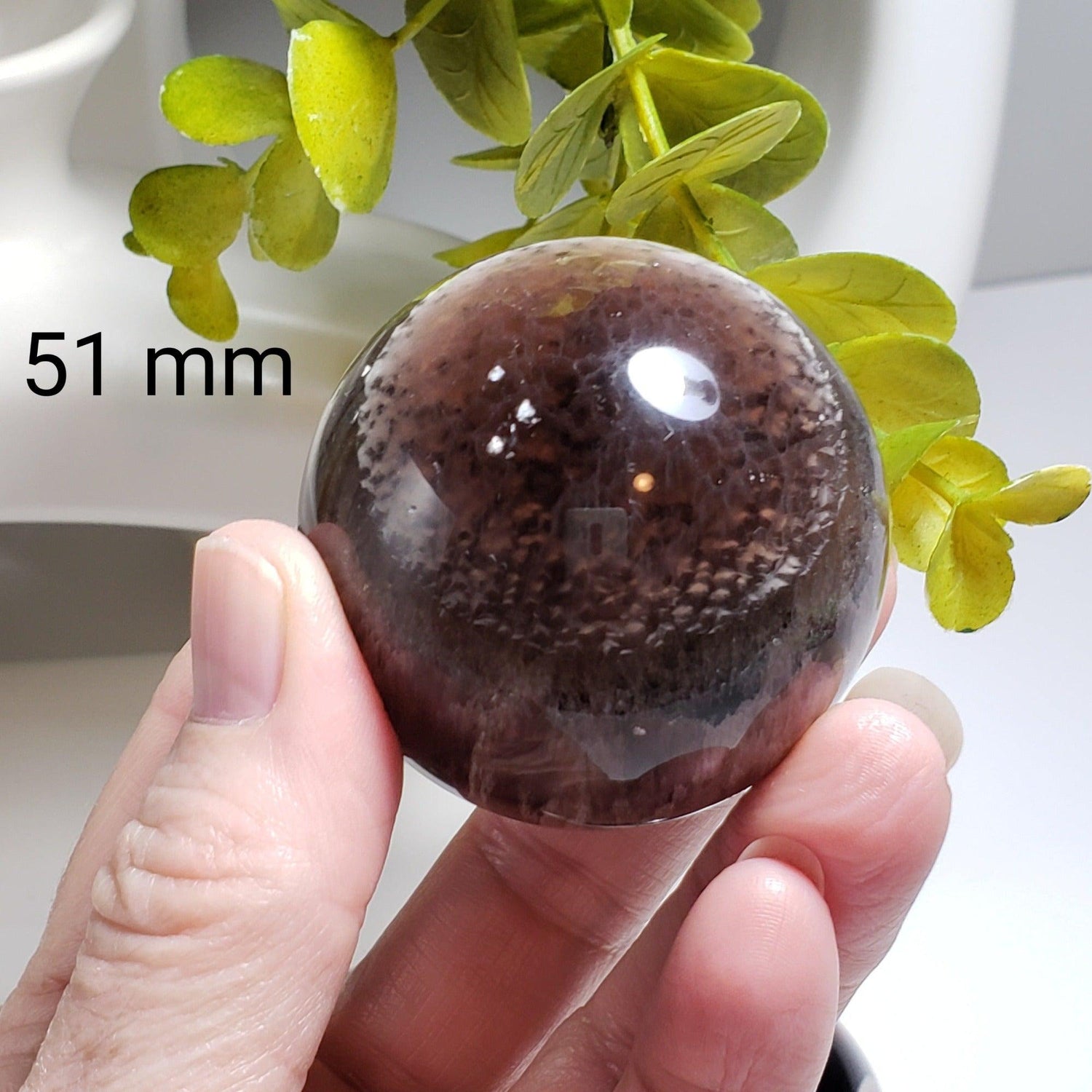  Purple Fluorite Sphere | Eyeball Sphere | 51/53/58 mm | 230-327g  | China 1