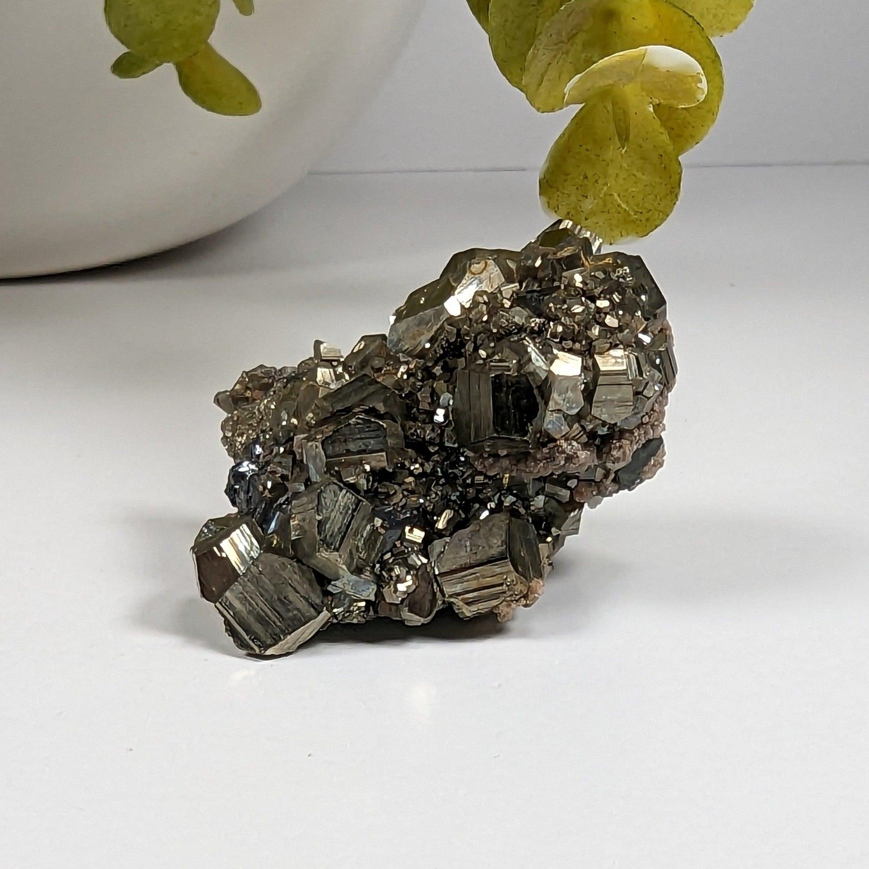  Pyrite Crystal Cluster | Sharp Cubes | 53.96 Grams | Nanisivik, NWT Canada | SO24 2