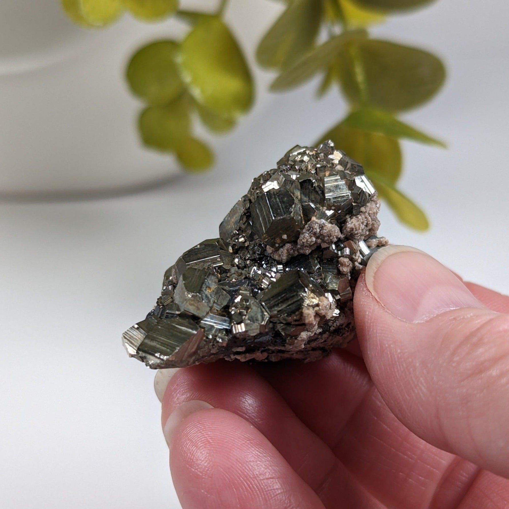  Pyrite Crystal Cluster | Sharp Cubes | 53.96 Grams | Nanisivik, NWT Canada | SO24 7