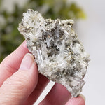  Pyrite on Quartz Crystals | Natural Raw Mineral | 59 Grams | Peru 