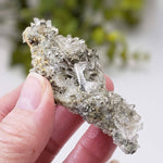  Pyrite on Quartz Crystals | Natural Raw Mineral | 59 Grams | Peru 8
