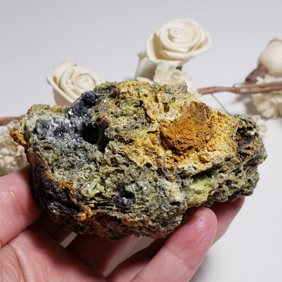  Pyromorphite Crystal Cluster | 769 Grams | Córdoba, Spain 5