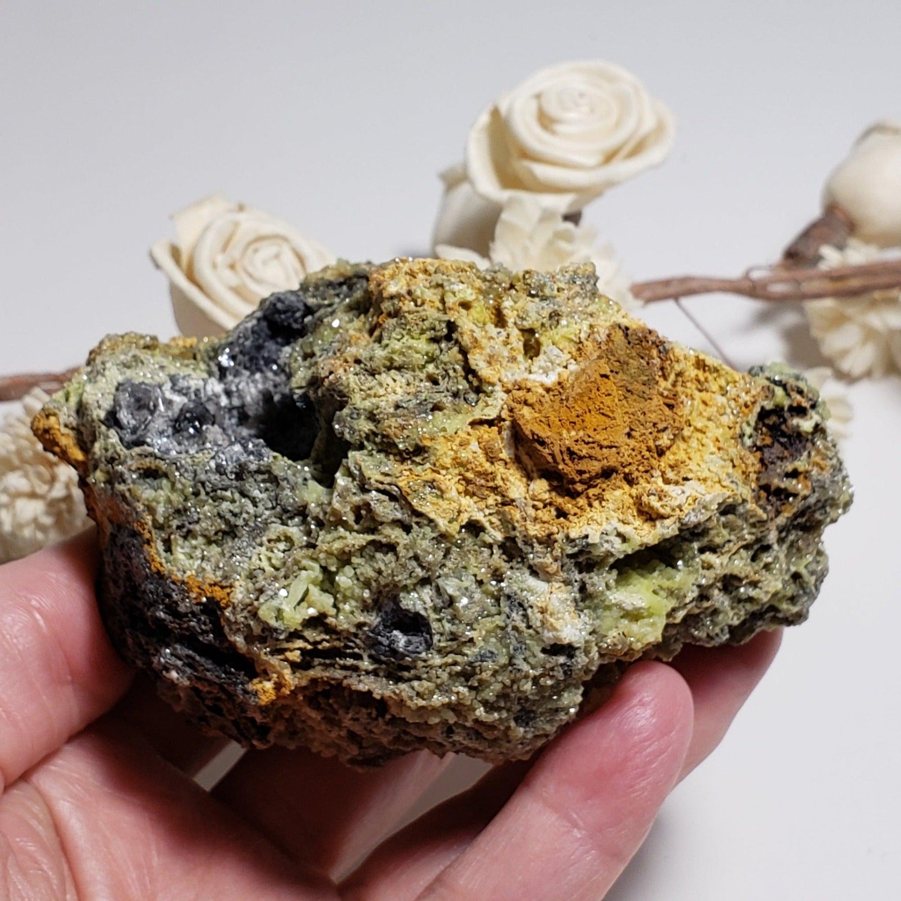  Pyromorphite Crystal Cluster | 769 Grams | Córdoba, Spain 5