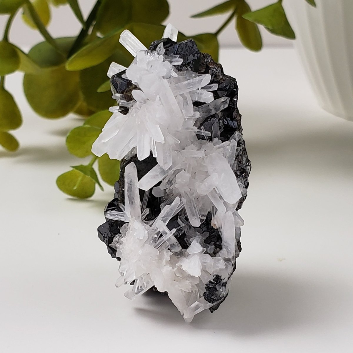  Quartz, Chalcopyrite, Sphalerite Crystal Cluster | 60.2 grams | Huaron, Peru | SO24 4