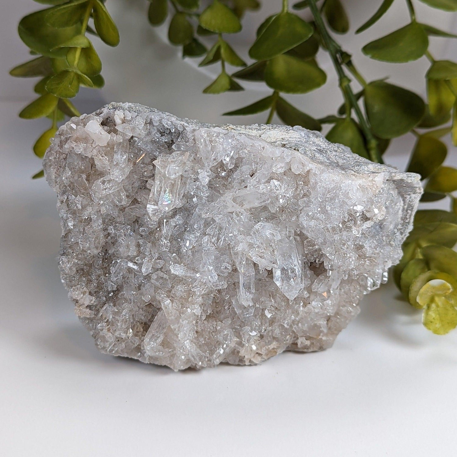  Quartz Points Crystal Cluster | 499 gr | Schodack Landing, New York USA 