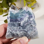  Rainbow Fluorite Slab | Double Sided | Self Standing | 150 grams | Mexico | SO24 3