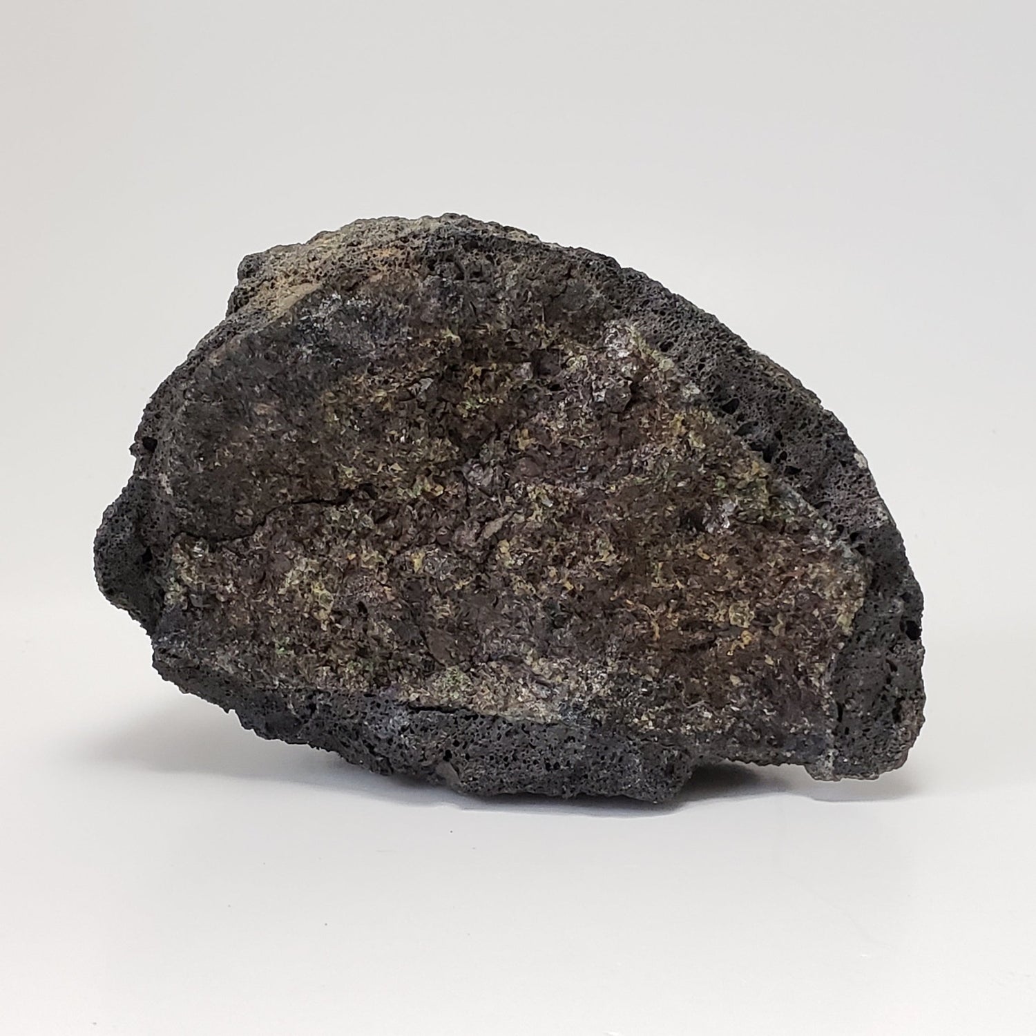  Rare Red Olivine Volcanic Bomb | Lava Coated Crystal | 409 grams | Mt Shadwell Volcano, Australia 