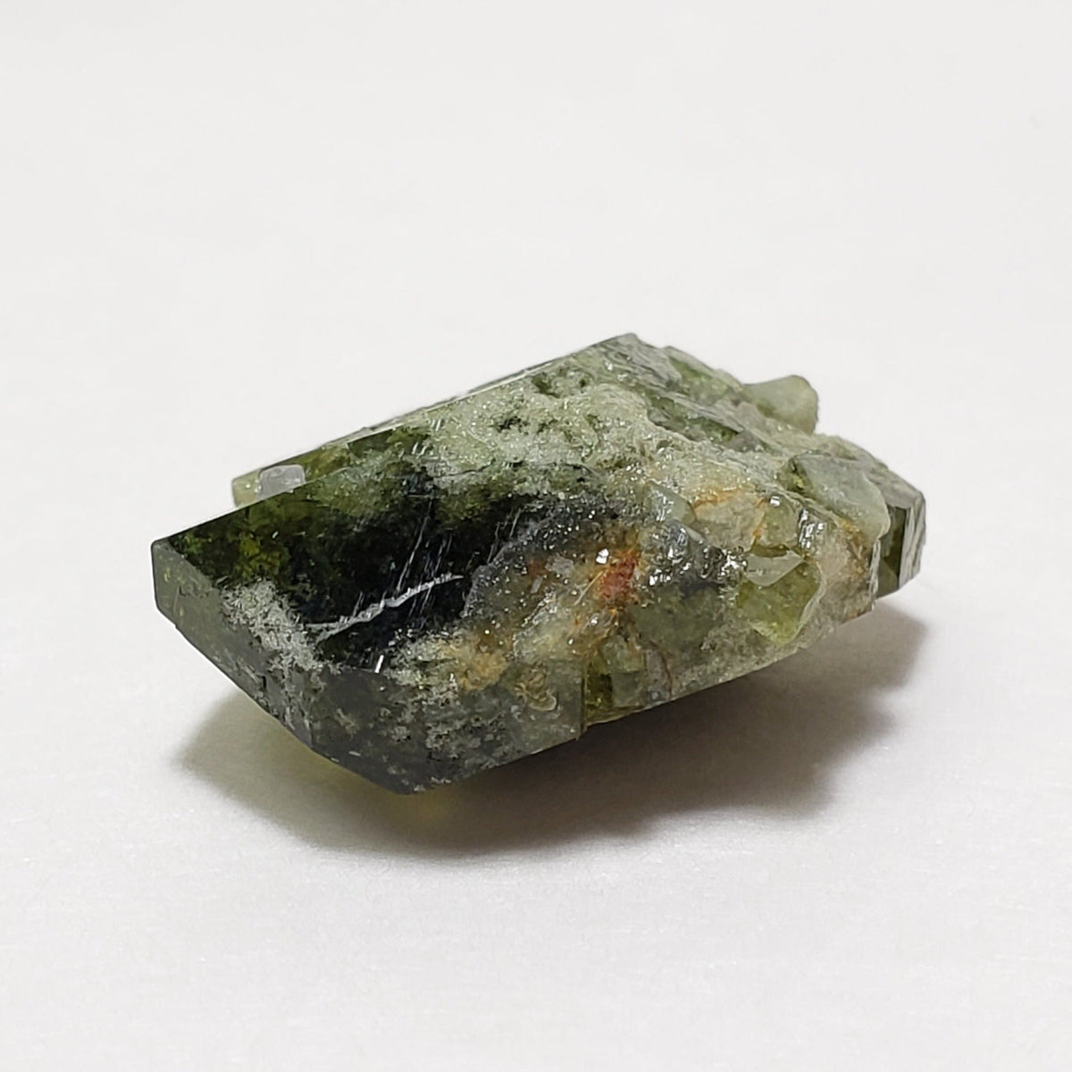  Rare Uvite Tourmaline Crystal | Natural Green with Magnesite | 4.75 grams | Brumado, Bahia, Brazil 4