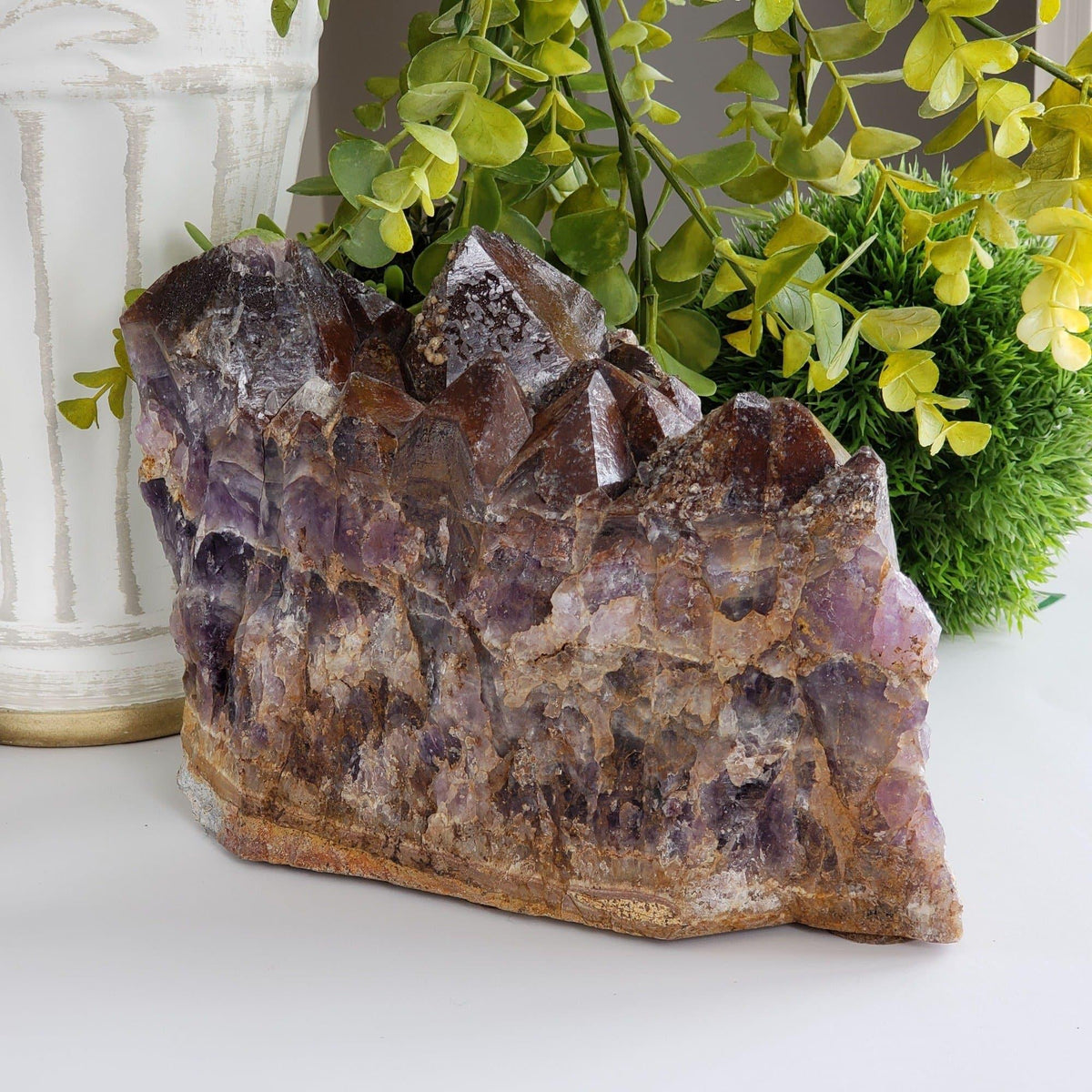  Red Amethyst Cluster Rare Massive 5.4 KG Mineral Crystal, Thunder Bay, Ontario, Canada | SO24 4