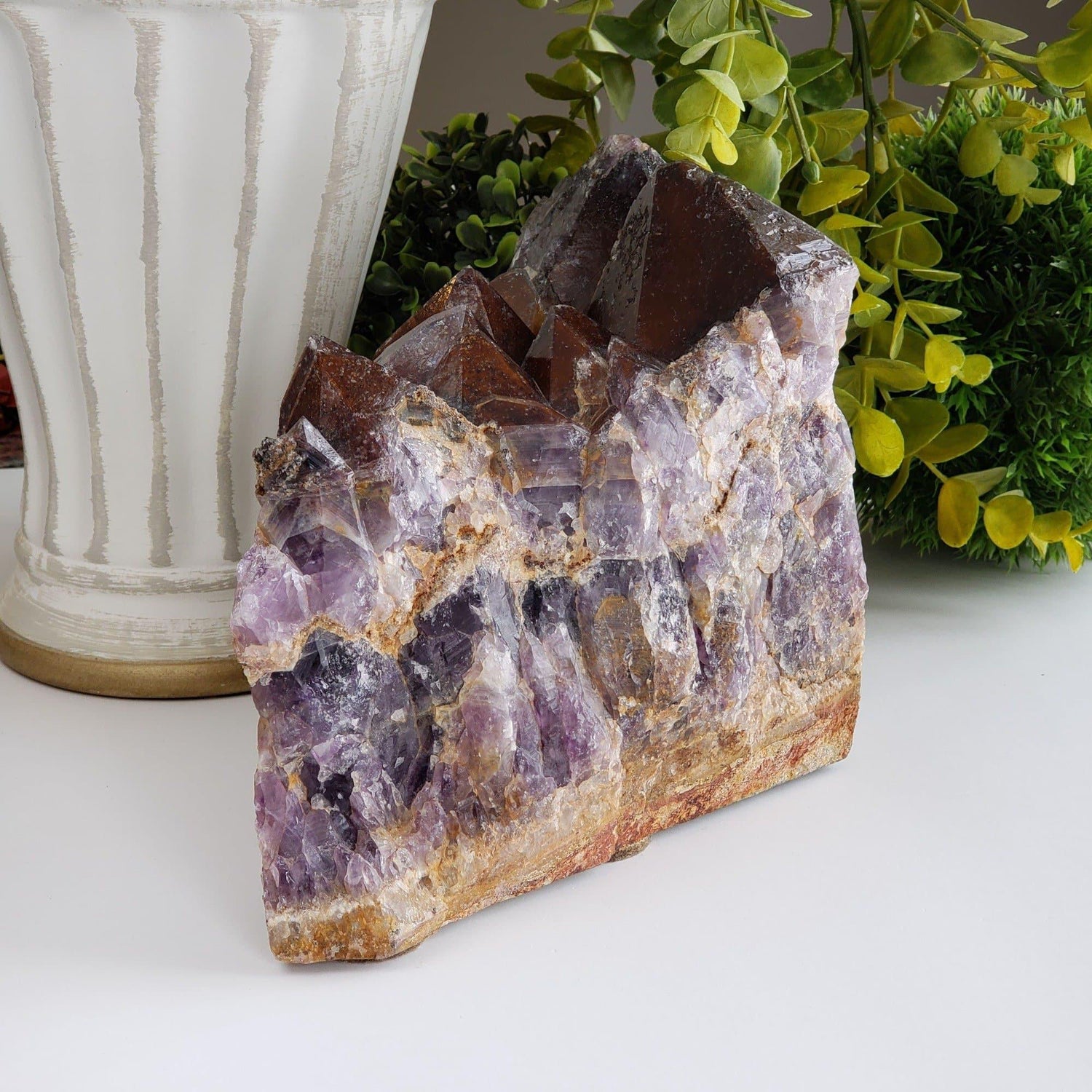  Red Amethyst Cluster Rare Massive 5.4 KG Mineral Crystal, Thunder Bay, Ontario, Canada | SO24 