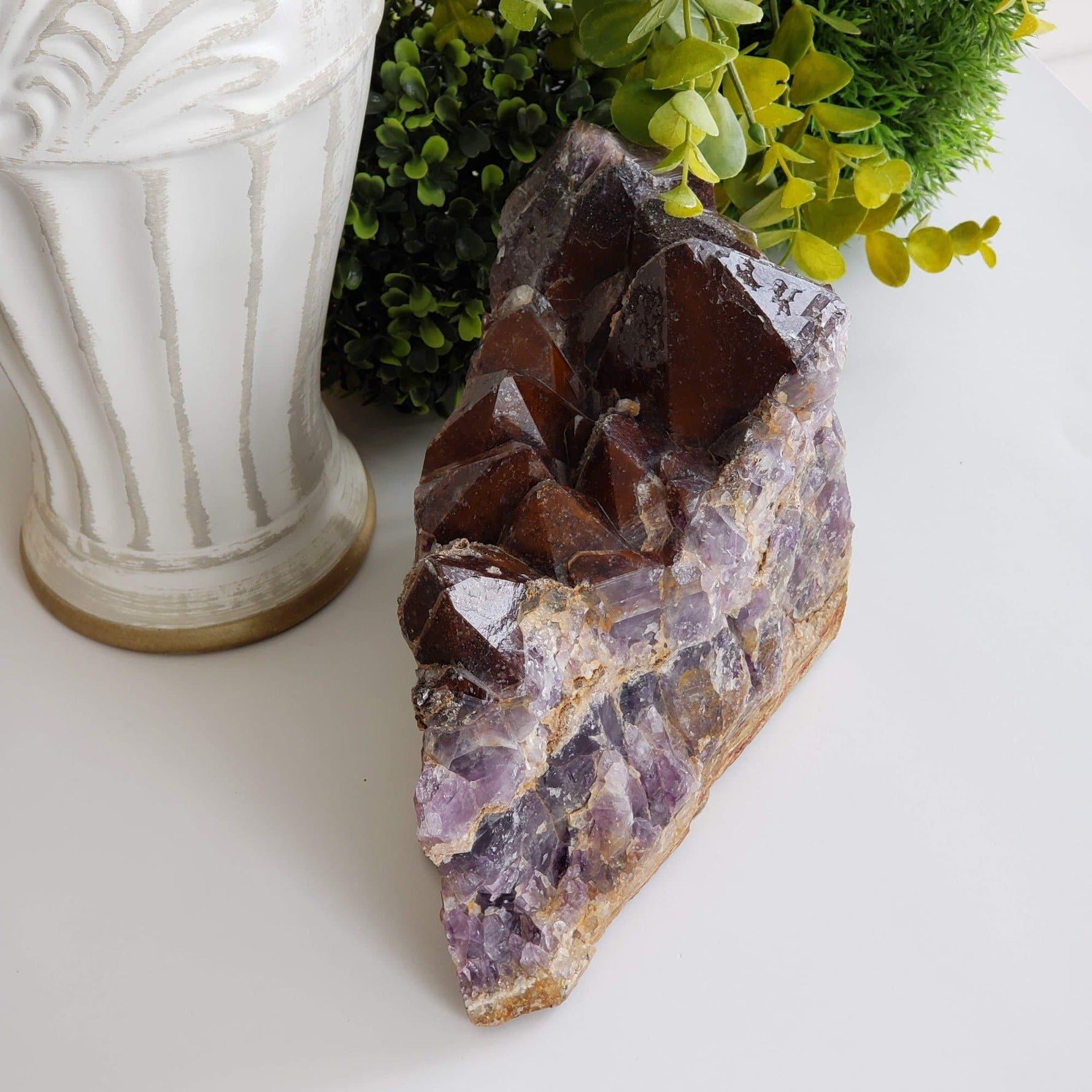  Red Amethyst Cluster Rare Massive 5.4 KG Mineral Crystal, Thunder Bay, Ontario, Canada | SO24 1