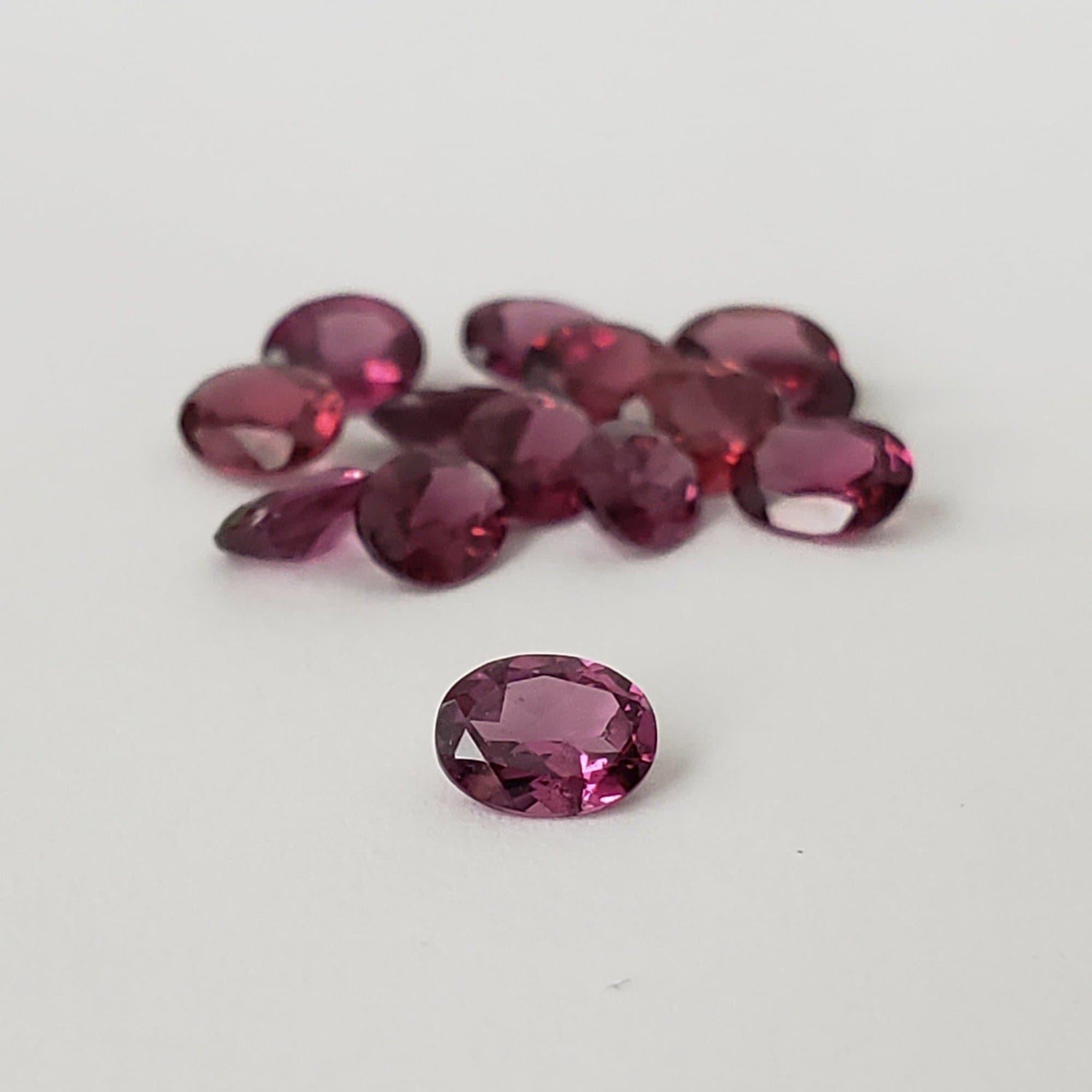  Rhodolite Garnet | Oval Cut | Purple | 5x4mm | Tanzania 