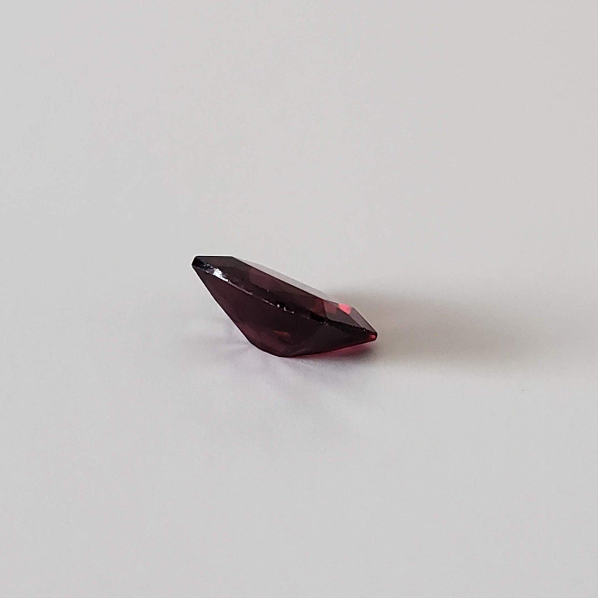  Rhodolite Garnet | Untreated Garnet | Antique Octagon Cut | Reddish Purple | 8x6mm 4