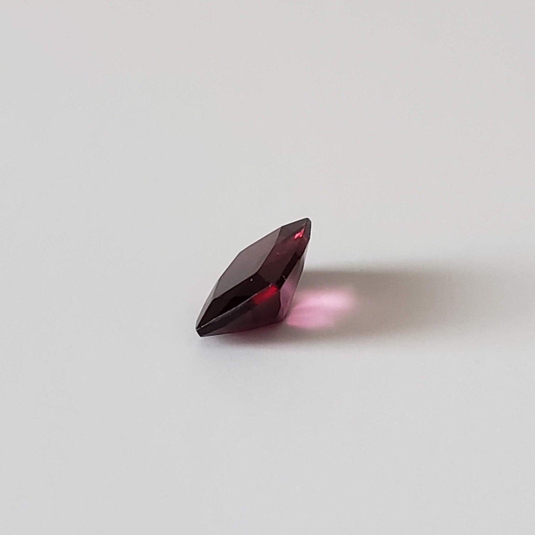  Rhodolite Garnet | Untreated Garnet | Antique Octagon Cut | Reddish Purple | 8x6mm 5