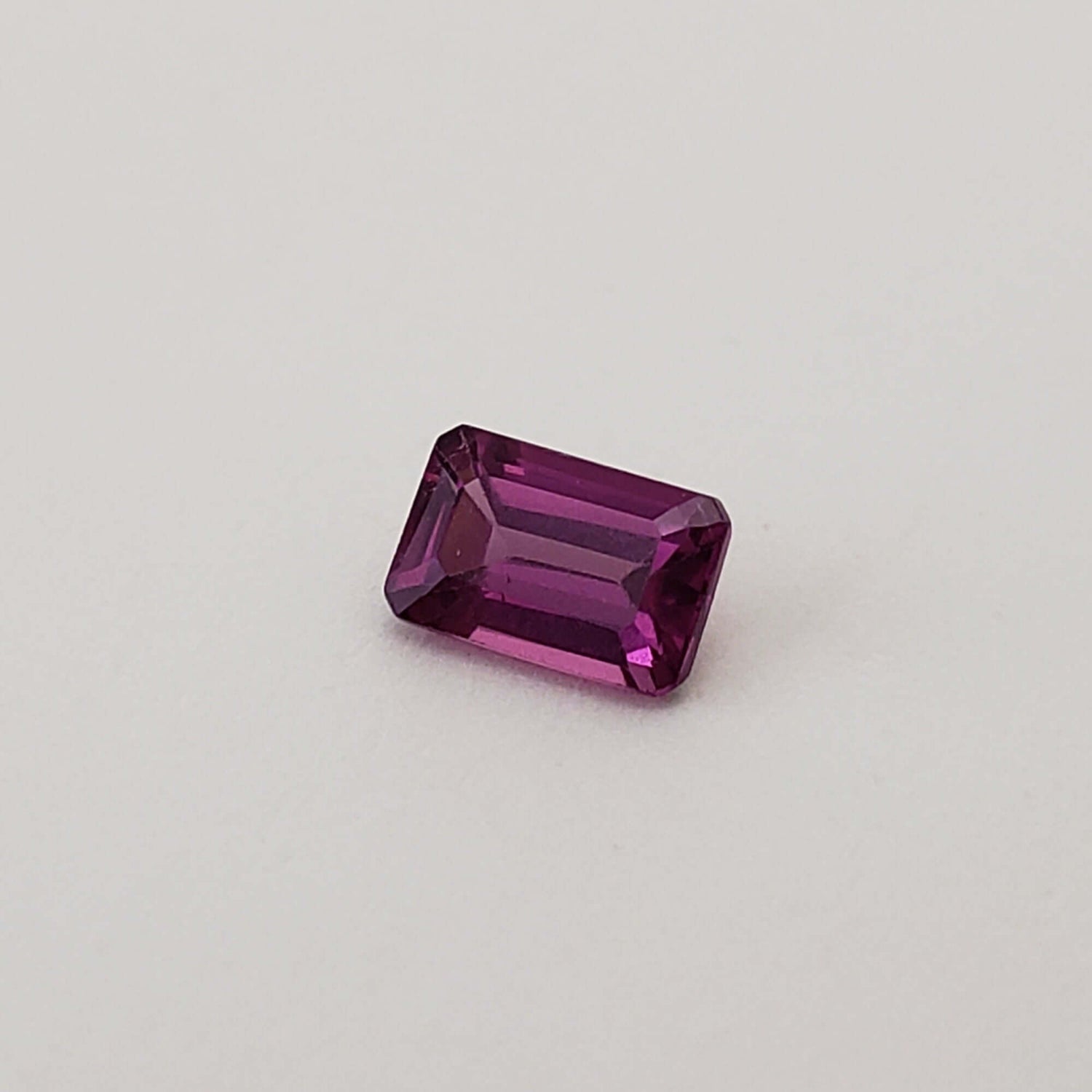  Rhodolite Garnet | Untreated Garnet | Octagon Cut | Reddish Purple | 6x4mm | SO24 